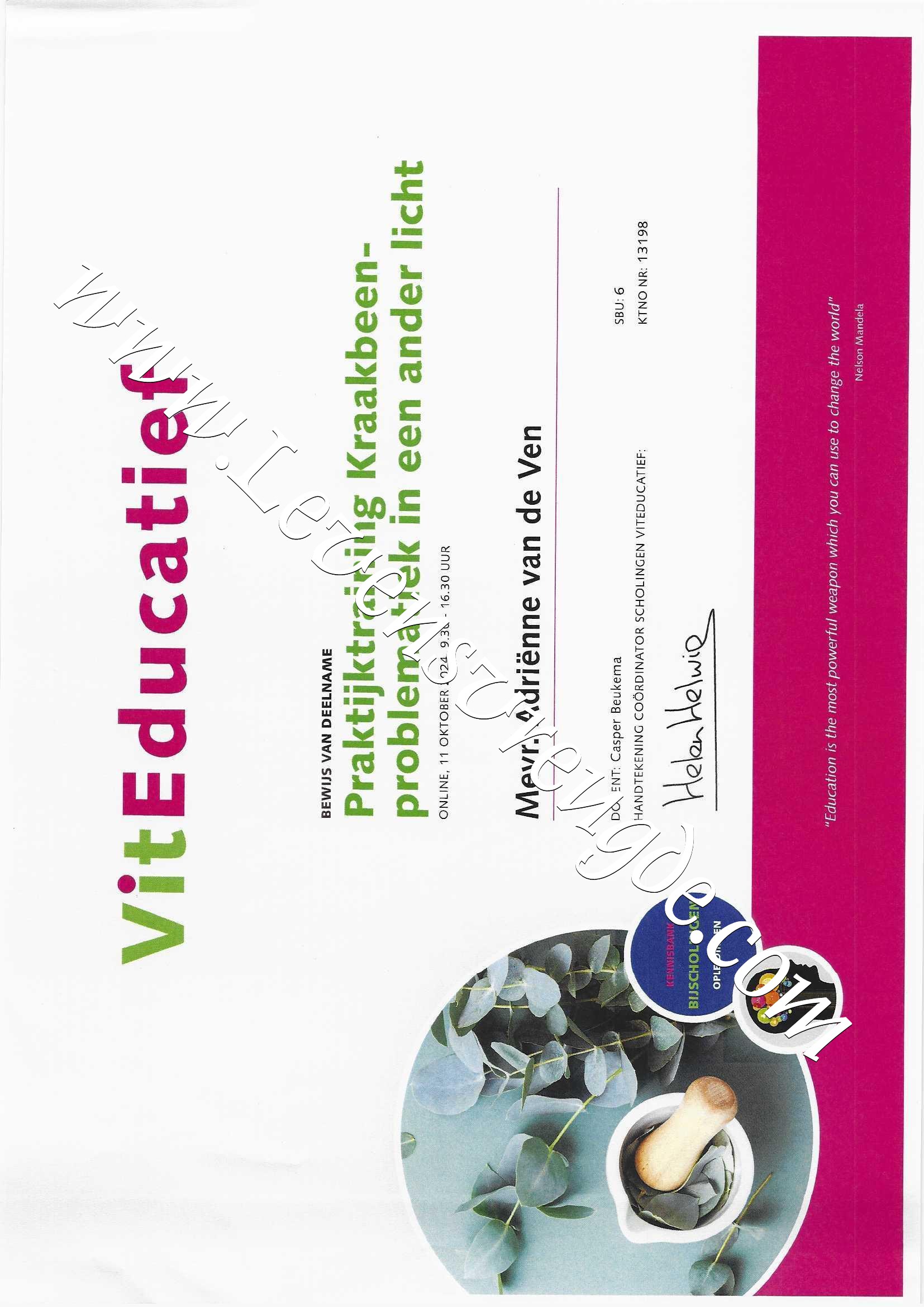 Kraakbeen problematiek in een ander licht